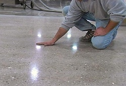 Полировка бетонного пола - Видео